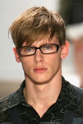 Men's hairstyles with bangs: features and types