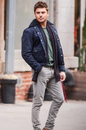Gray men's jeans: interesting styles, how to choose and what to wear with?