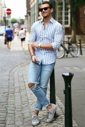 Summer jeans for men: how to choose and what to wear?