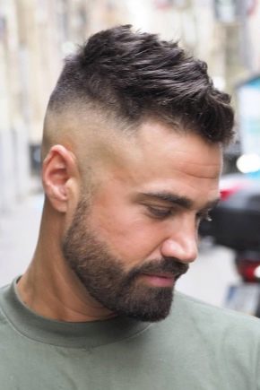 Men's haircut fade: types and execution scheme