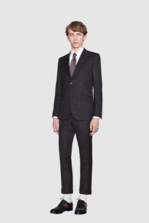 Gucci men's suits: features and model overview