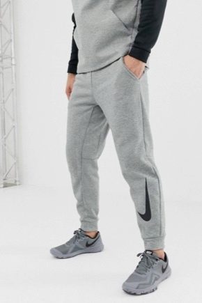 Pantalons de sport Nike: caractéristiques et types