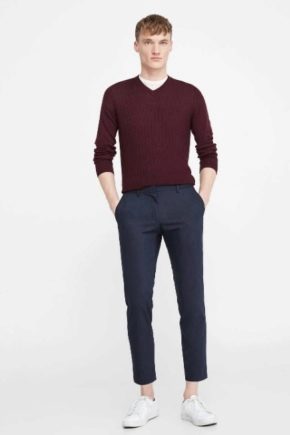 Cropped men's trousers: how to choose and what to wear with?