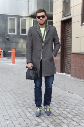 How to choose and what to wear with a gray men's coat?