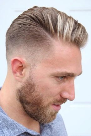Men's hairstyles with a comb back: types and rules of styling