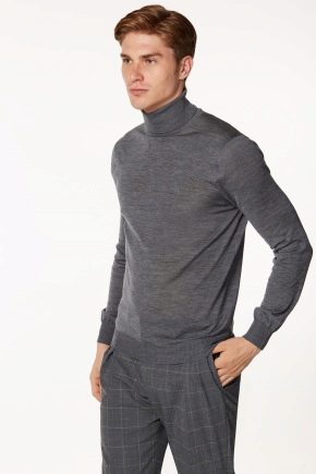 Men's turtlenecks: how to choose and what to wear?