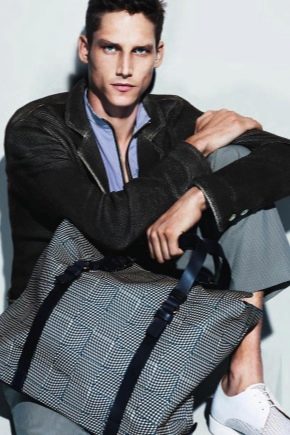 Features of Armani men's bags