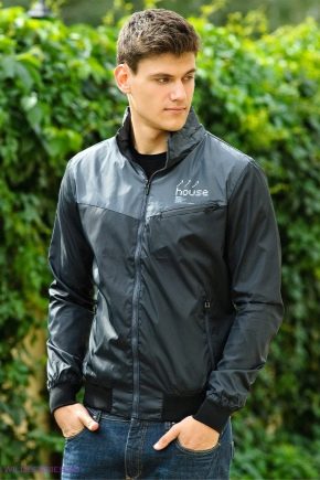 Stylish men's windbreakers: modern models and features of choice