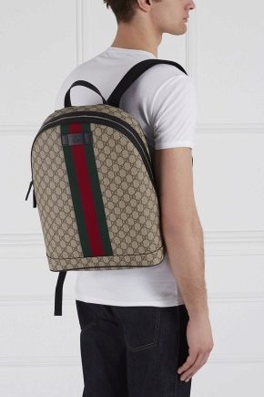 Examen des sacs à dos pour hommes Gucci