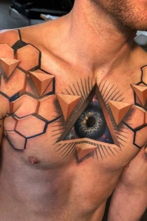 3D -tatuoinnit miehille