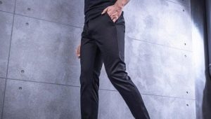 Men's slacks: fashion trends and selection rules