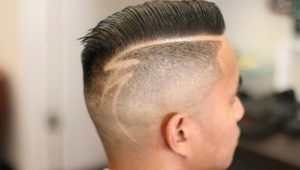 Vīriešu matu griezumi ar rakstu: iezīmes un modernas frizūras iespējas