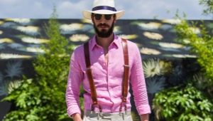 قمصان الرجال الوردية: نظرة عامة على الظلال والأنماط