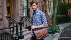 Review of the most fashionable men's bags