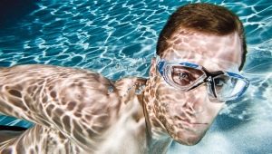 Lunettes de natation pour hommes: variétés, conseils pour choisir