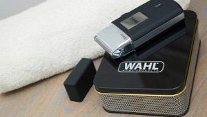 A selection of Wahl trimmers and razors