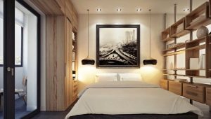Design della camera da letto 3 per 4 metri