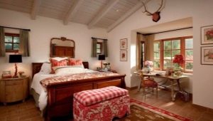 Country style bedroom interior