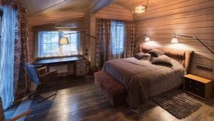 كل شيء عن غرف النوم في البيوت الخشبية