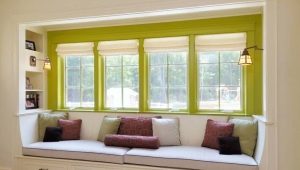 Features of window sills-sofas