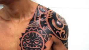 Vīriešu cilšu tetovējumu dažādība