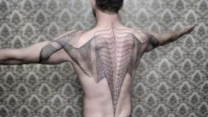 All about men's back tattoos