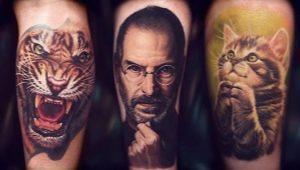 All about men's tattoos in the style of realism