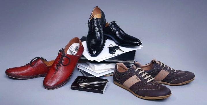 Types of men's shoes