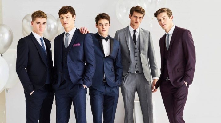Men's suits for prom: types and choices