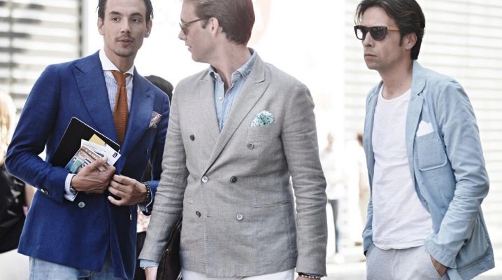 Men's linen jackets: what to wear and how to care for?