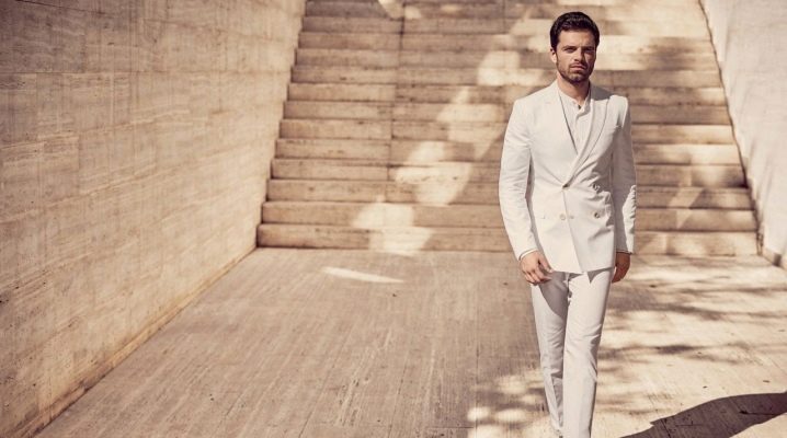 Light men's suits: shades, styles and choices