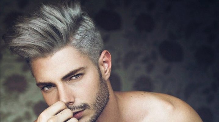 Ash hair color in men: who suits and how to dye?