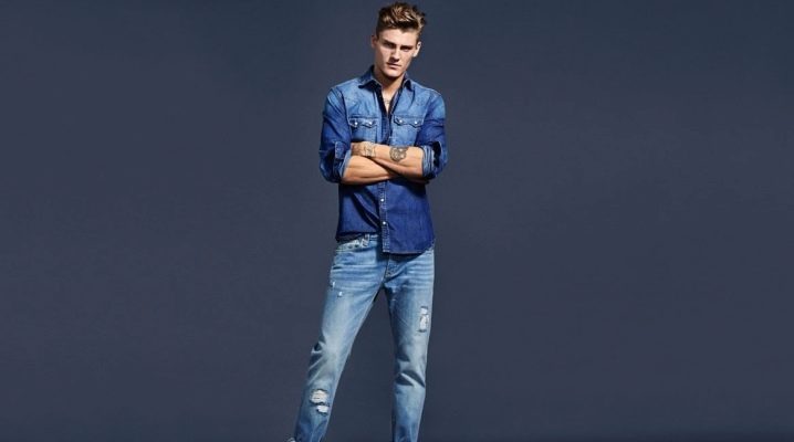 The perfect male look - we combine a shirt with jeans