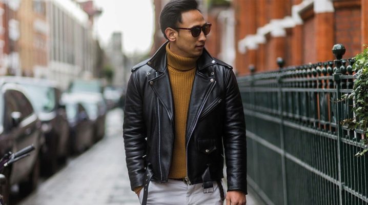 Men's biker jacket: types and choices