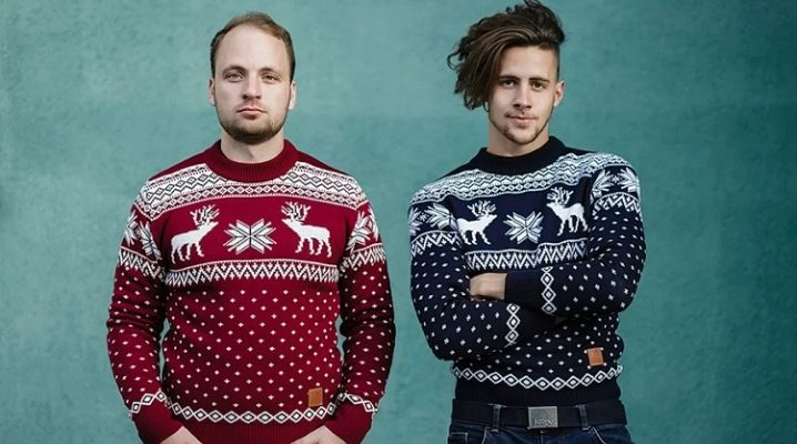 Men's sweaters with deer: features of the species and what to wear