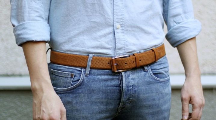 How to wear a men's belt correctly?