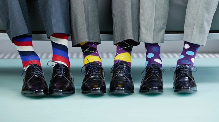 Fashionable men's socks