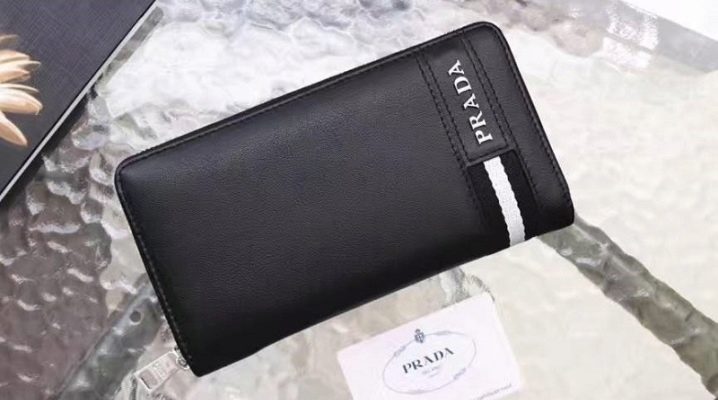 Prada men's clutches: features and tips for choosing