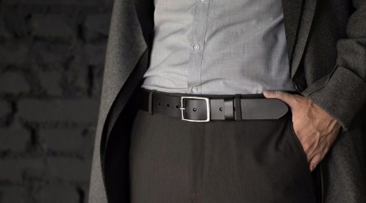 Men's trouser belts: features and varieties