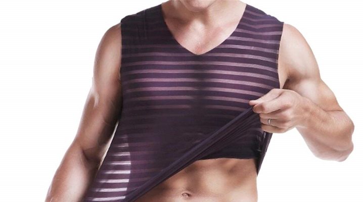 Features of men's mesh t-shirts