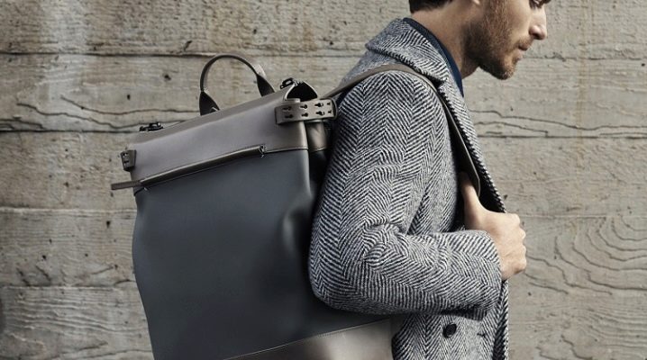 Men's backpacks: types, design and selection rules