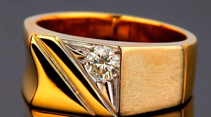 Ανδρικά δαχτυλίδια από χρυσό και διαμάντι: πώς να επιλέξετε και να φορέσετε;