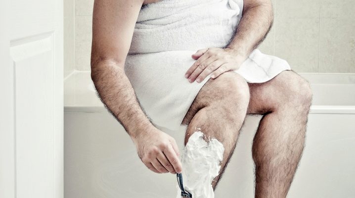 Могу ли мушкарци обријати ноге и како то учинити?