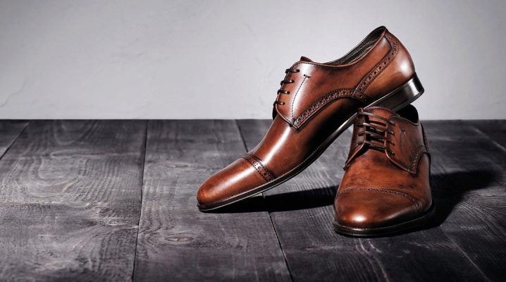 Men's leather shoes: features and choices