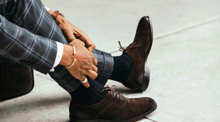 Men's suede shoes: models and choices
