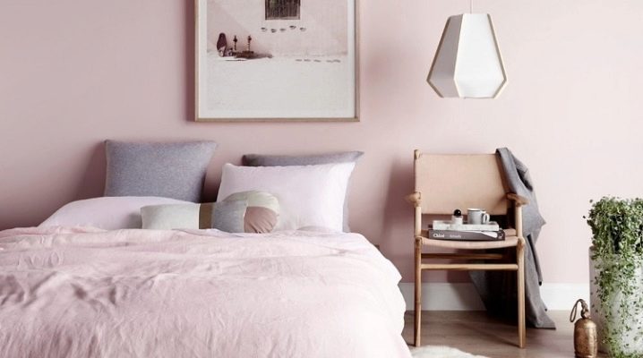 Дизајн ентеријера розе спаваће собе