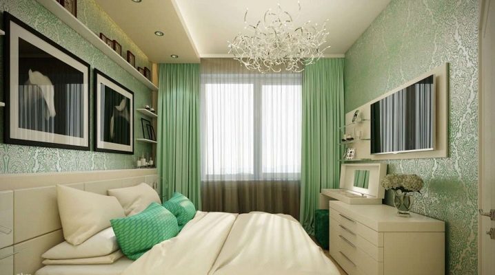 Bedroom design with an area of ​​10 sq. m