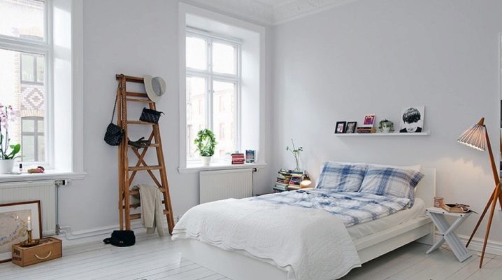Scandinavian style bedroom decoration