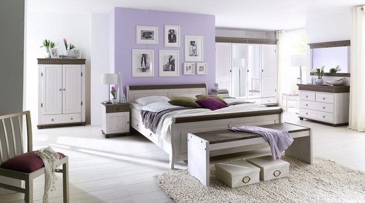 Bedroom made of wood - a timeless classic