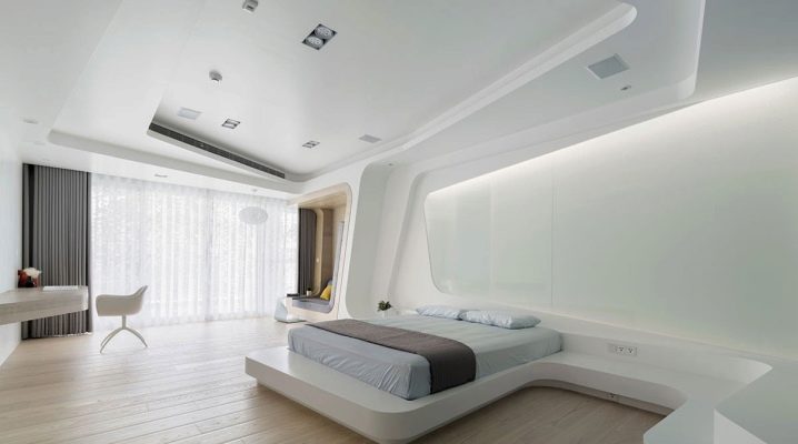 All about high-tech bedrooms